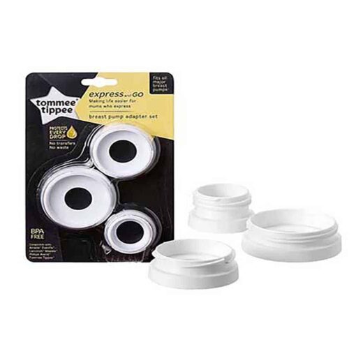 Tommee Tippee Express Go Breast Pump Adapter Set 423026 1