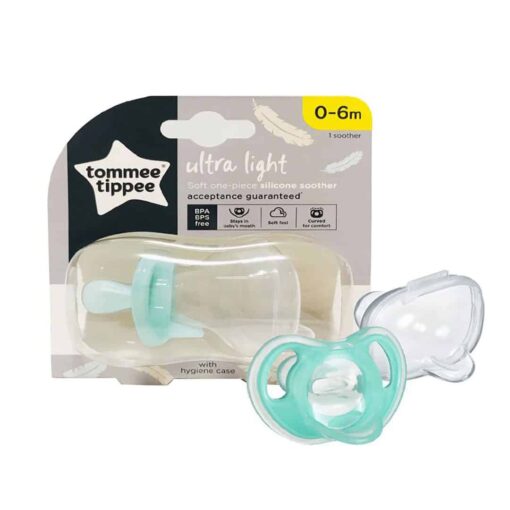 Tommee Tippee Silicone Soother 0 6M Single 433450 1