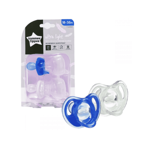 Tommee Tippee Silicone Soother 18 36 Twin 433455
