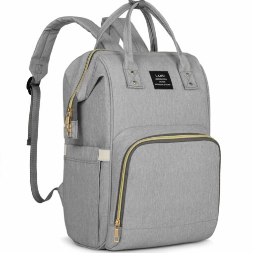 Water Proof Travel Diaper Bag Pack GREY 1