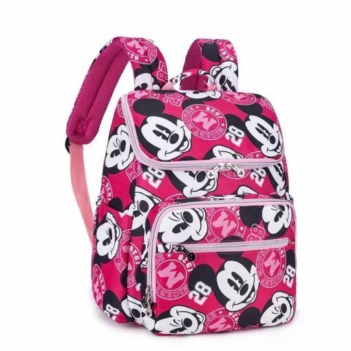 Water Proof Travel Diaper Bag Pack PINK MICKEY