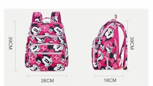 Water Proof Travel Diaper Bag Pack PINK MICKEY ref 3