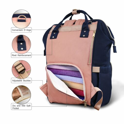 Water Proof Travel Diaper Bag Pack ref 4
