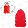 Winter Hooded Carry Nest RED