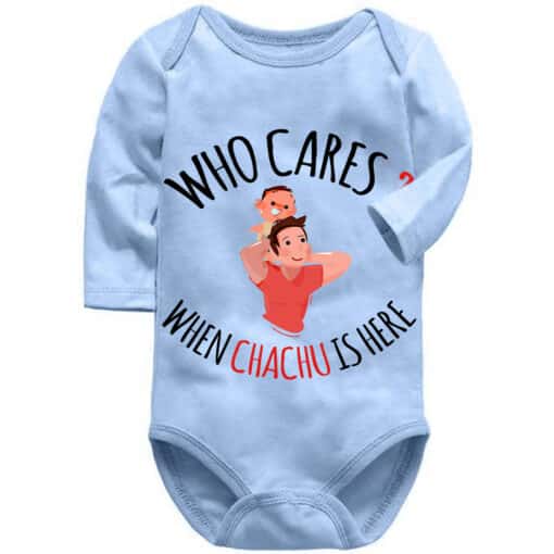 full sleeves chachu cares romper blue