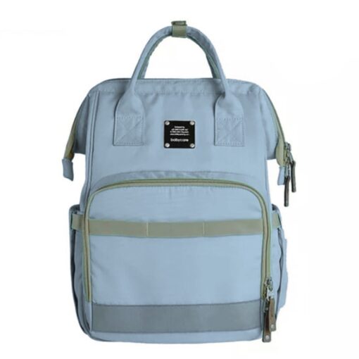 Water Proof Travel Diaper Bag Pack Blue Grey