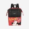 Water Proof Travel Diaper Bag Minnie Red Black